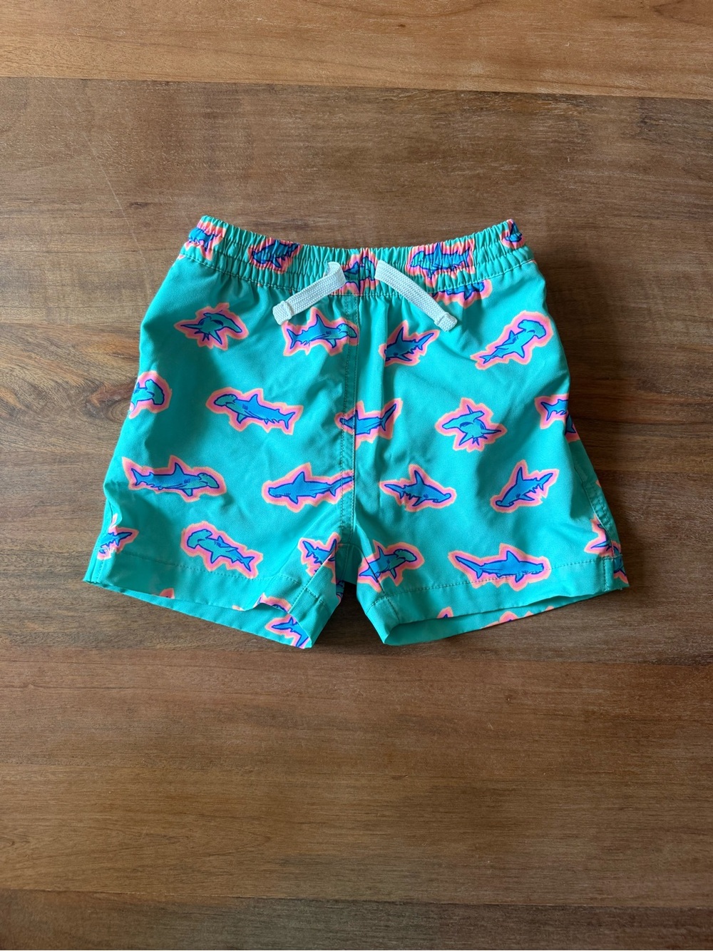 Chubbies Swim Trunks with Apex Shark Print 4T